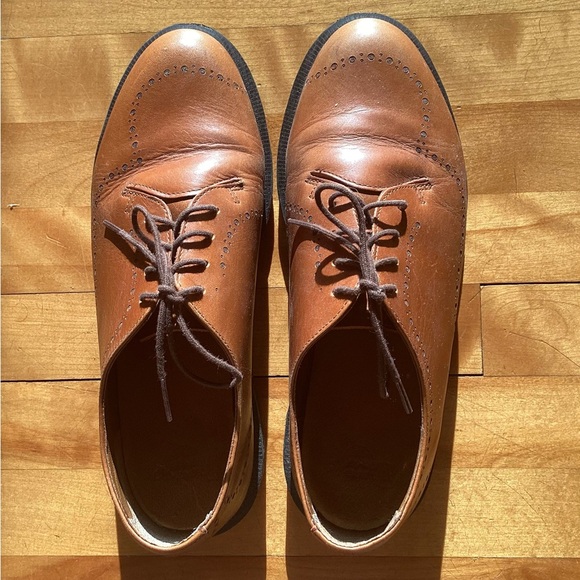 Dr. Martens Shoes - Dr. Martens Tan Leather Oxfords